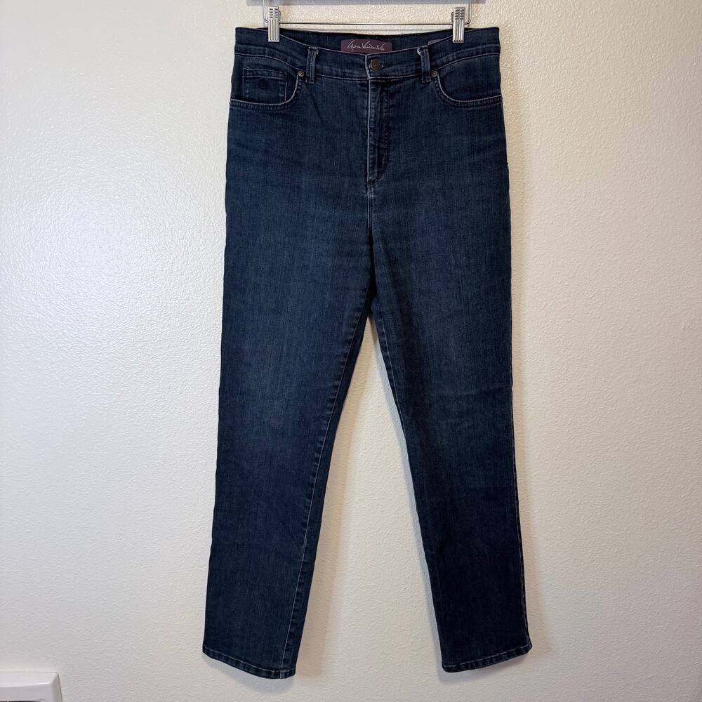 Gloria Vanderbilt Amanda Straight Leg Jeans Women's Size 10